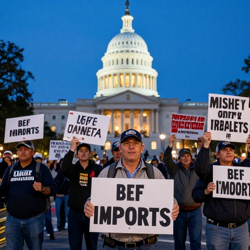 Farm-State GOP Angry Over Trump Beef Imports Before Election