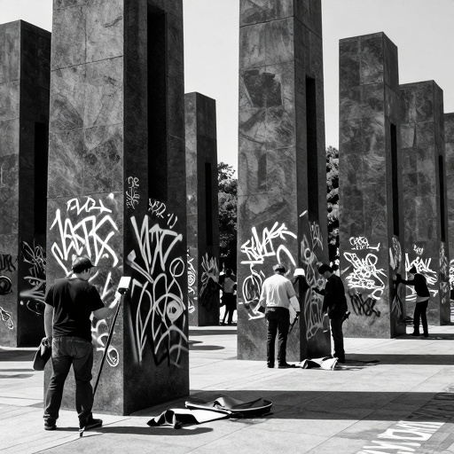 Trump Condemns Vandalism at WWII Memorial After Spray Paint Attack