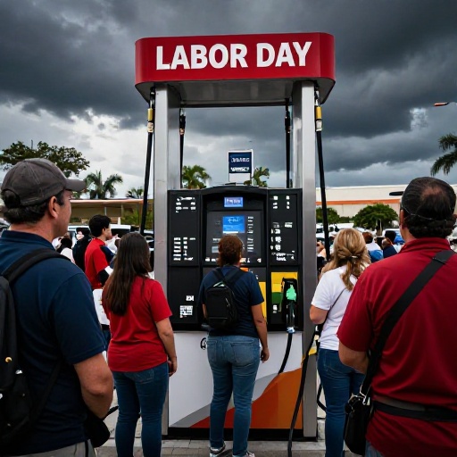 Record High Gas Prices Hit Orlando Drivers This Labor Day as Trump Faces Pressure
