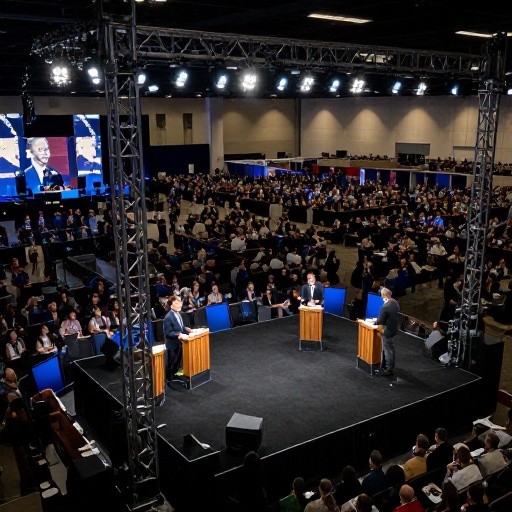 Florida Gov Race: Jolly and Donalds Debate Stage Presence