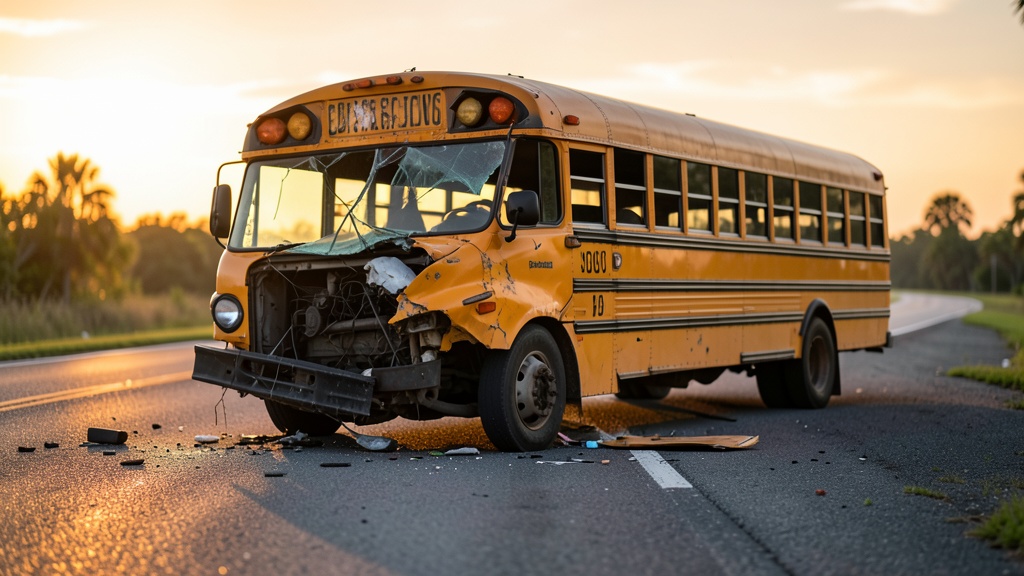 Tragic School Bus Crash Claims Two Lives Including Student in Florida