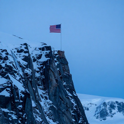Trump Posts Ominous Greenland Image on Truth Social Amid Territorial Claims