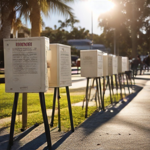Florida Voters Head to Polls as Federal Trial Against Meta Opens Amidst National Primary Day