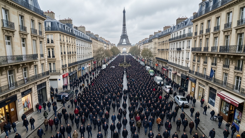 Protests Flare in France and West Bank Amid Regional Unrest
