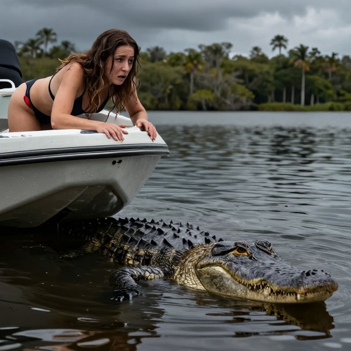 Florida Woman Loses Arm After Alligator Attack; Hero Boater Saves Her Life