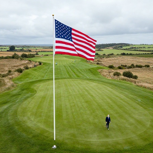 Trump Continues Two-Day Visit to Ireland Amid Golf and Political Remarks