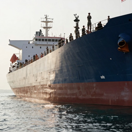 Trump Posts Images Seizing Iranian Oil Tanker Amid Regional Tensions