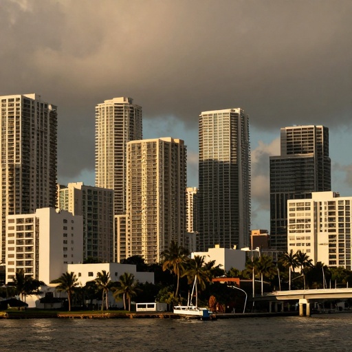 Tropical Storm Bertha Brings Rain to Florida Gulf Coast