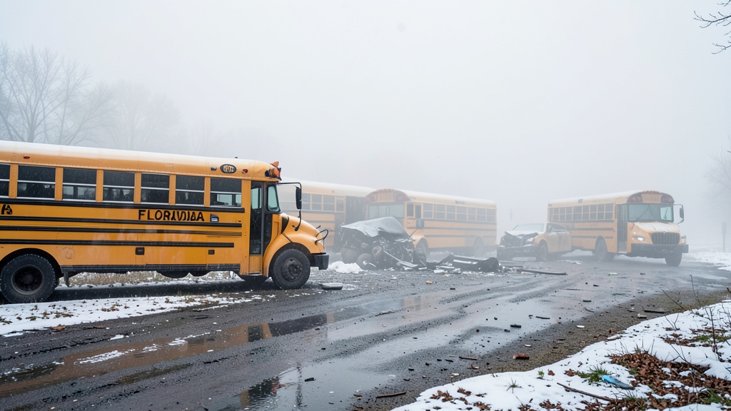 Fatal Crash Kills 2 Including Student in Winter Haven School Bus Accident