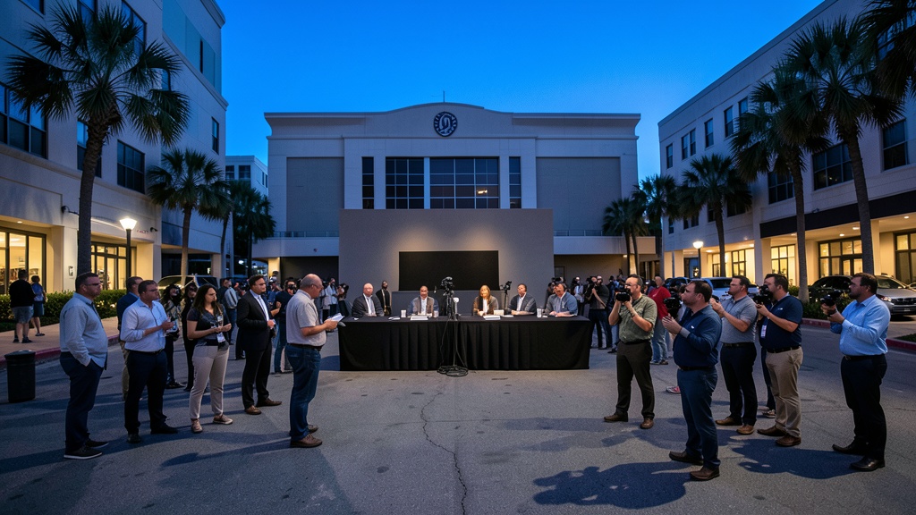 Orlando Residents Watch as National Media Grapples With Uncertainty Over White House Press Access